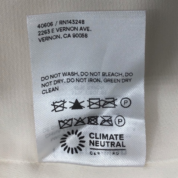 Reformation White Ruched Sweetheart Gown size 2 - Picture 5 of 6